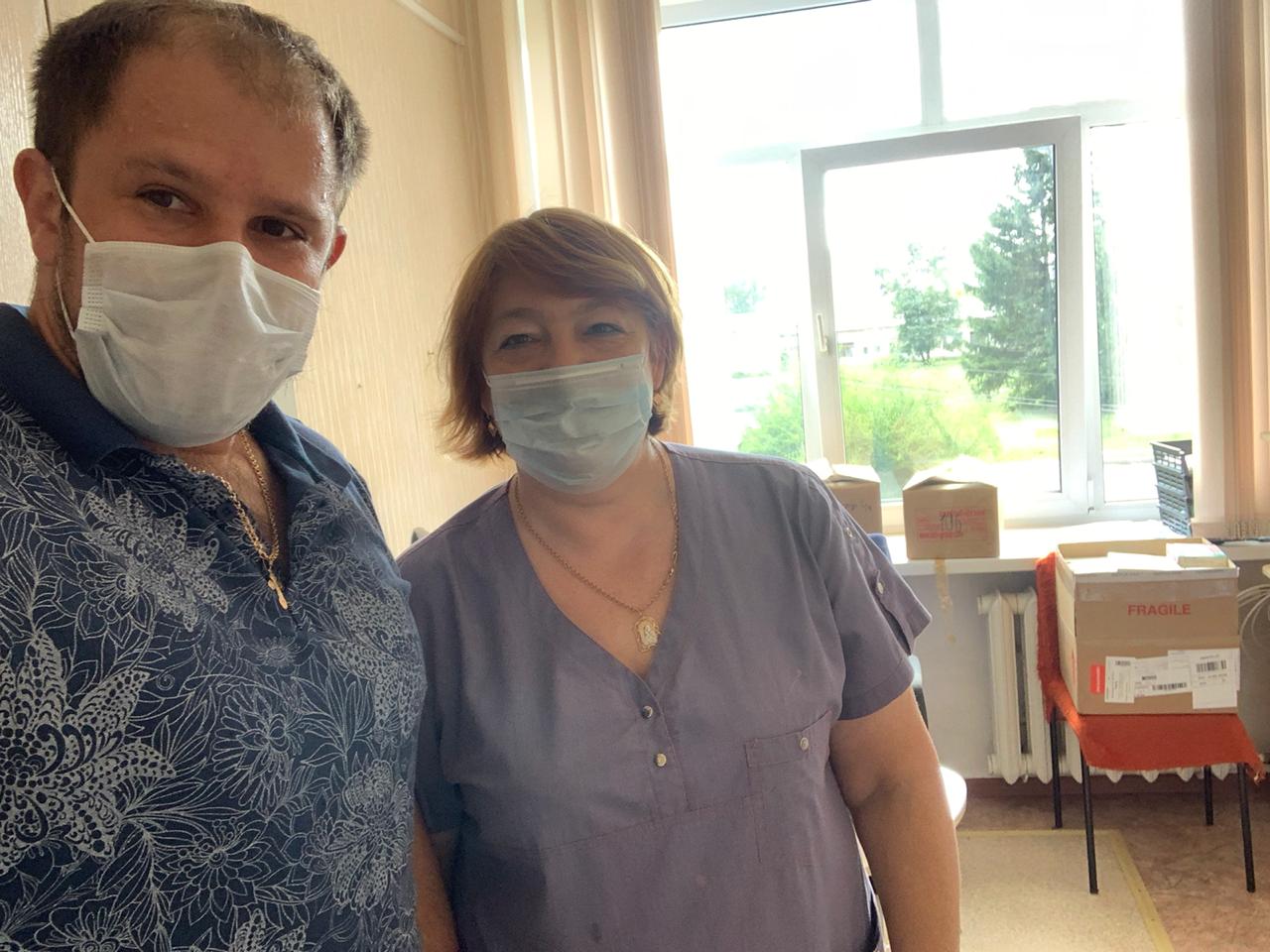 Помощь ковидному госпиталю «Горбольница №5 г.Барнаул»