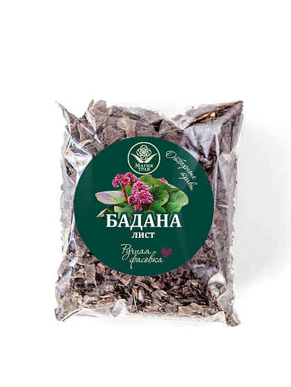 Бадан, лист, 75 г