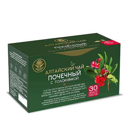 "Алтайский чай" почечный с толокнянкой, ф/п, 1,5 г, 30 шт.