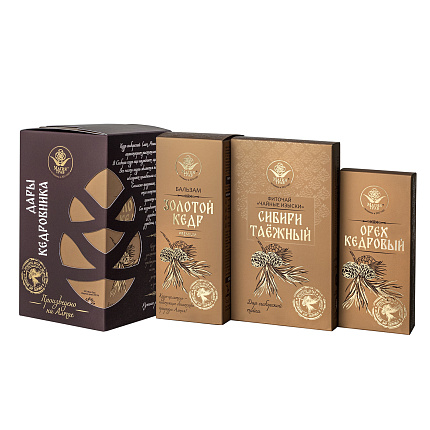 Подарочный набор «Дары кедровника»