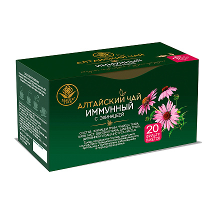"Алтайский чай" иммунный с эхинацеей, ф/п, 1,5 г, 30 шт.