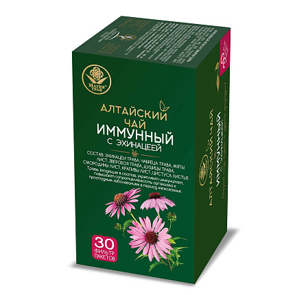 "Алтайский чай" иммунный с эхинацеей, ф/п, 1,5 г, 30 шт.