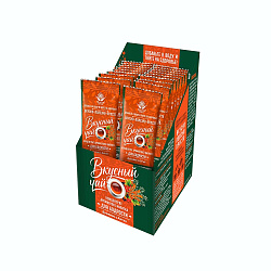 Концентрат напитка густой на растительном сырье «Вкусный чай», 20 г, 20 шт.