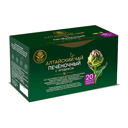 "Алтайский чай" печеночный с артишоком, ф/п, 1,5 г, 30 шт.