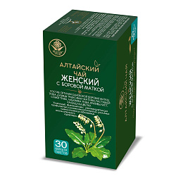 "Алтайский чай" женский с боровой маткой, ф/п, 1,5 г, 30 шт.