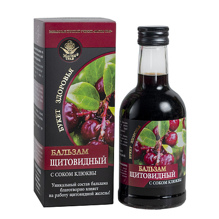 Бальзам "Букет здоровья" щитовидный, 250 мл