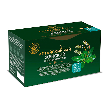 "Алтайский чай" женский с боровой маткой, ф/п, 1,5 г, 30 шт.