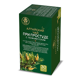 "Алтайский чай" при простуде с почками сосны, ф/п, 1,5 г, 30 шт.
