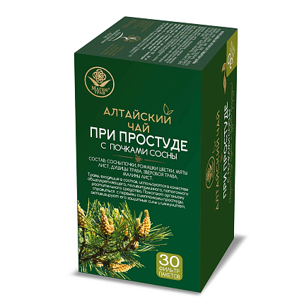 "Алтайский чай" при простуде с почками сосны, ф/п, 1,5 г, 30 шт.