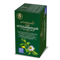 "Алтайский чай" успокаивающий с пассифлорой, ф/п, 1,5 г, 30 шт.